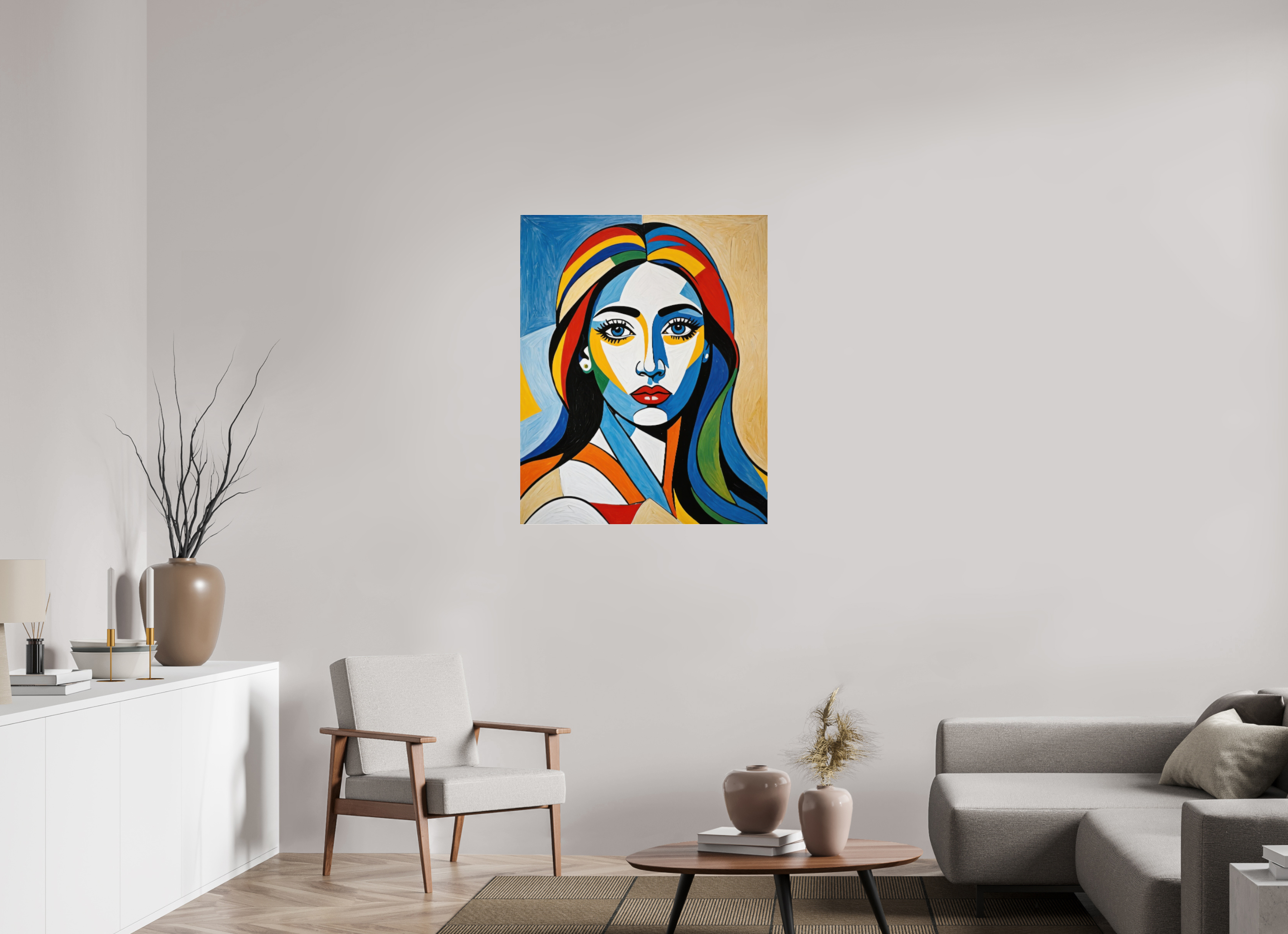 80 x 100,1 cm, Photo Print Under Acrylic Glass The Icon on acrylglass