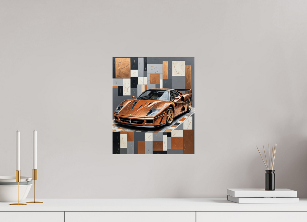 30 x 35,6 cm, Photo Print Under Acrylic Glass Glint of Motion