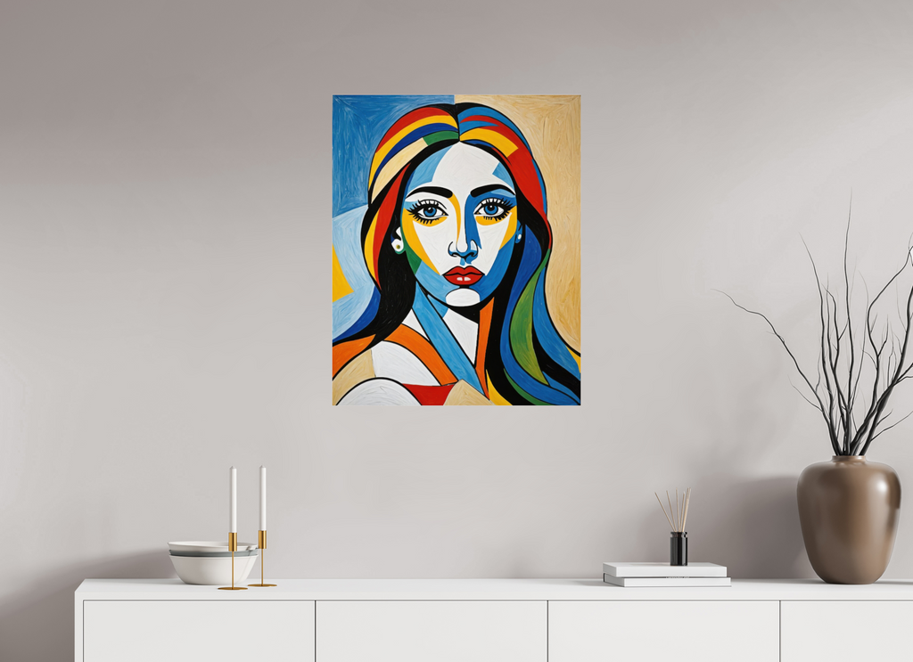 60 x 75 cm, Photo Print Under Acrylic Glass The Icon on acrylglass