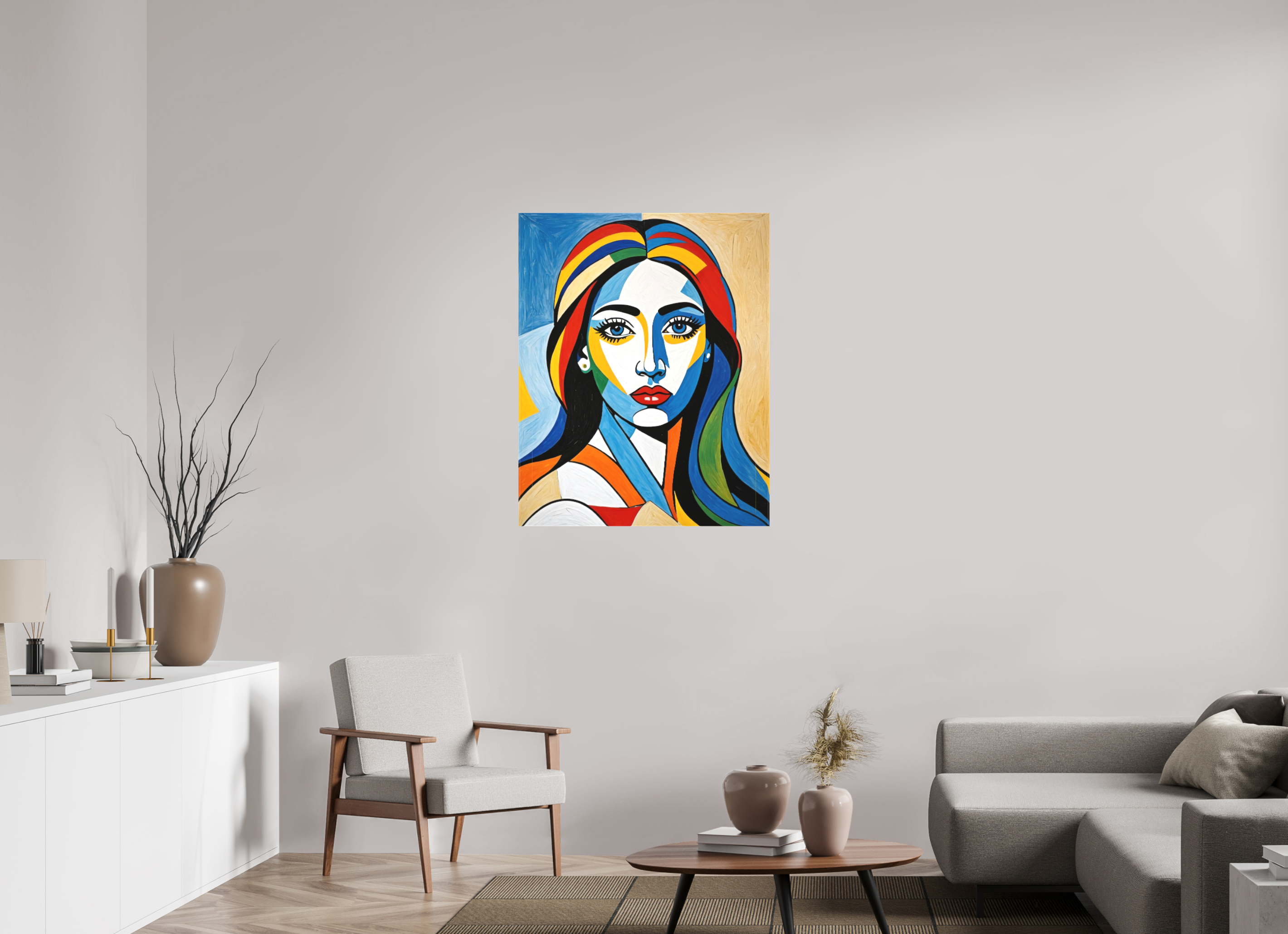 80 x 100,1 cm, Canva matt The Icon