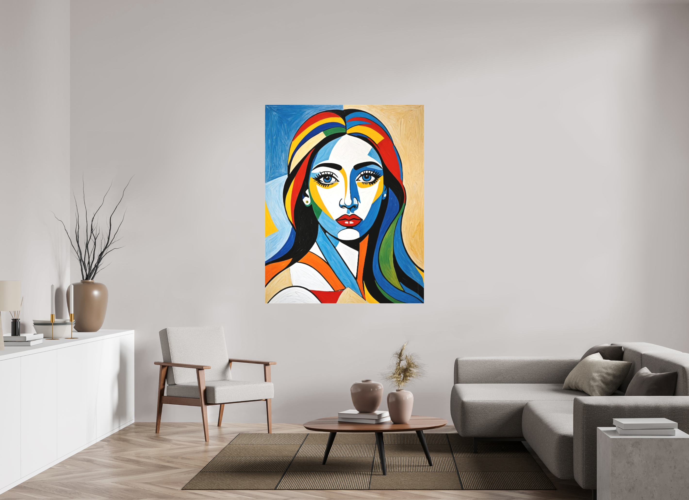 120 x 150,1 cm, Canva matt The Icon