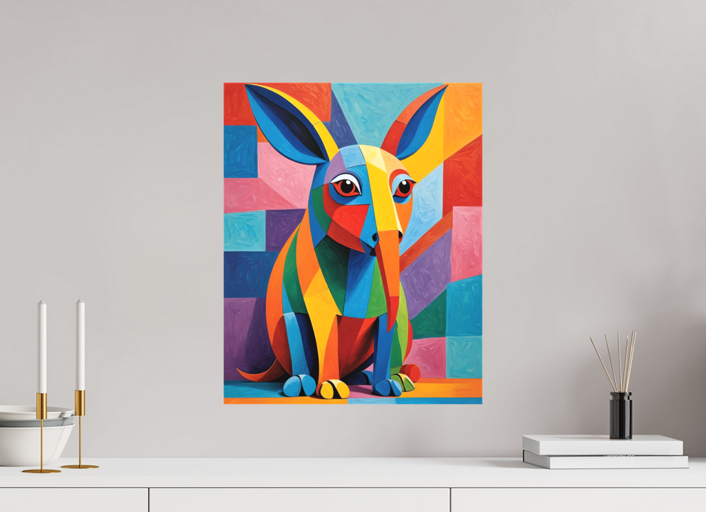 40 x 50 cm, Canva matt Archie the Anteater