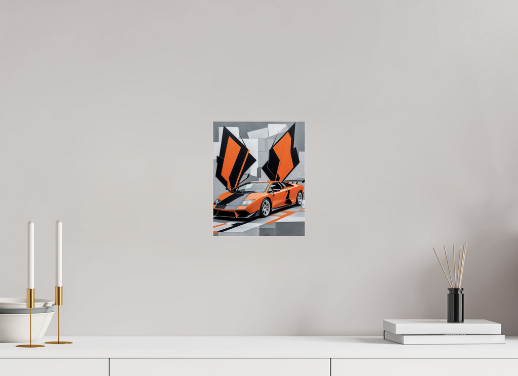 20 x 25 cm, Photo Print Under Acrylic Glass Orange Obsession