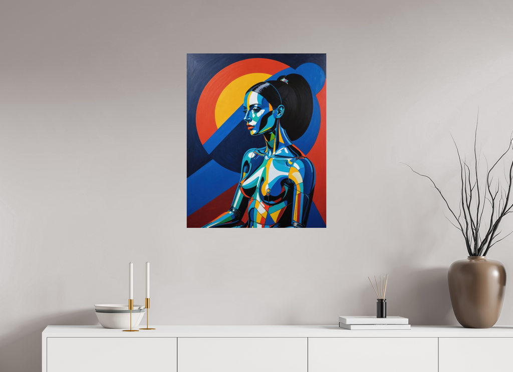 60 x 75 cm, Photo Print Under Acrylic Glass Vector Goddess