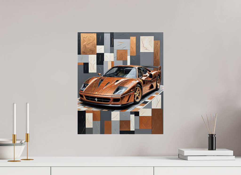 40 x 47,5 cm, Photo Print Under Acrylic Glass Glint of Motion