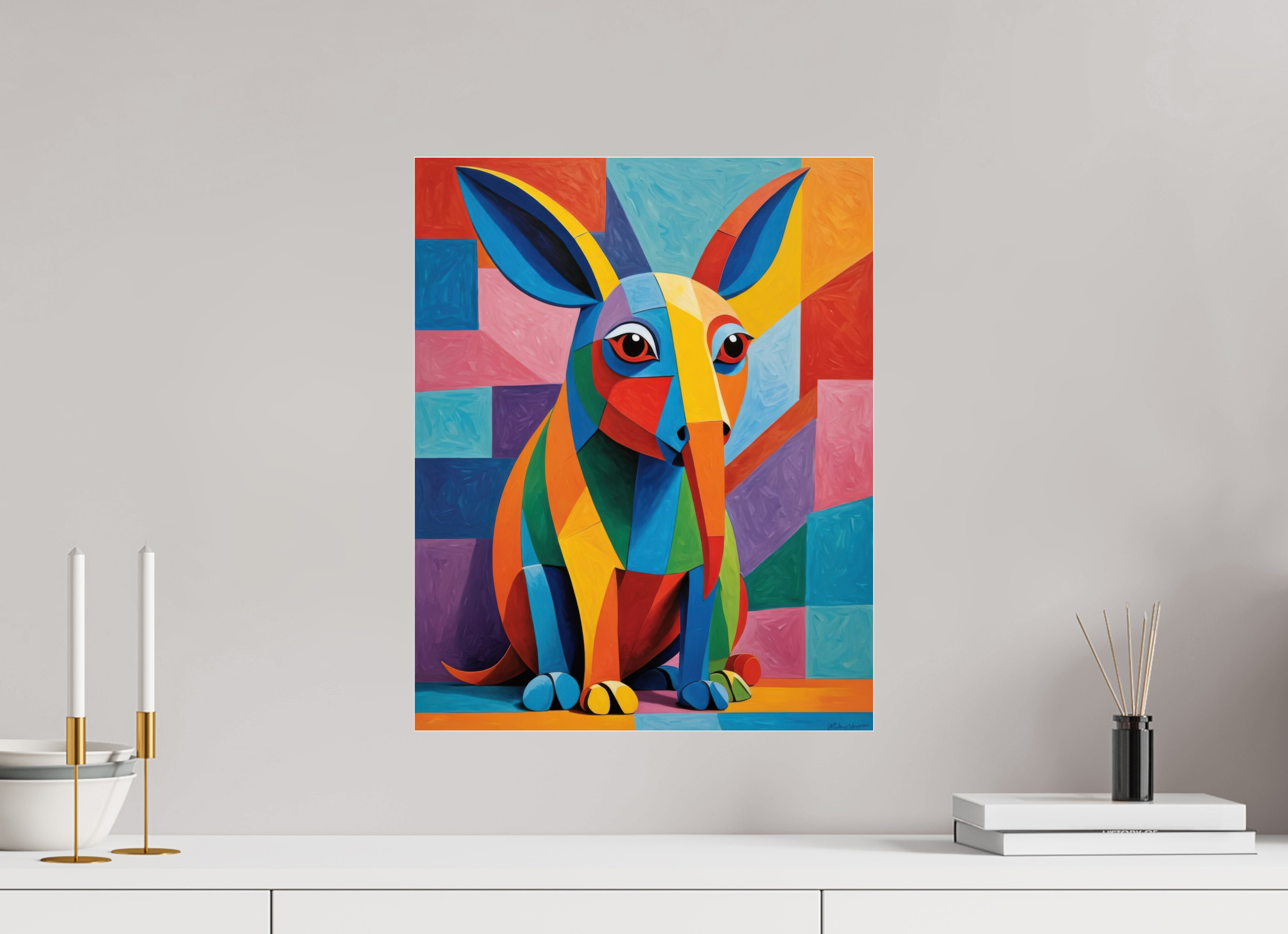 40 x 50 cm, Photo Print Under Acrylic Glass Archie the anteater