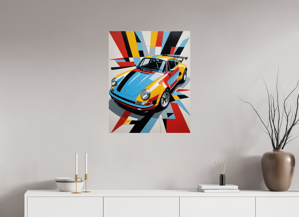 60 x 75 cm, Photo Print Under Acrylic Glass Aurora Hollow