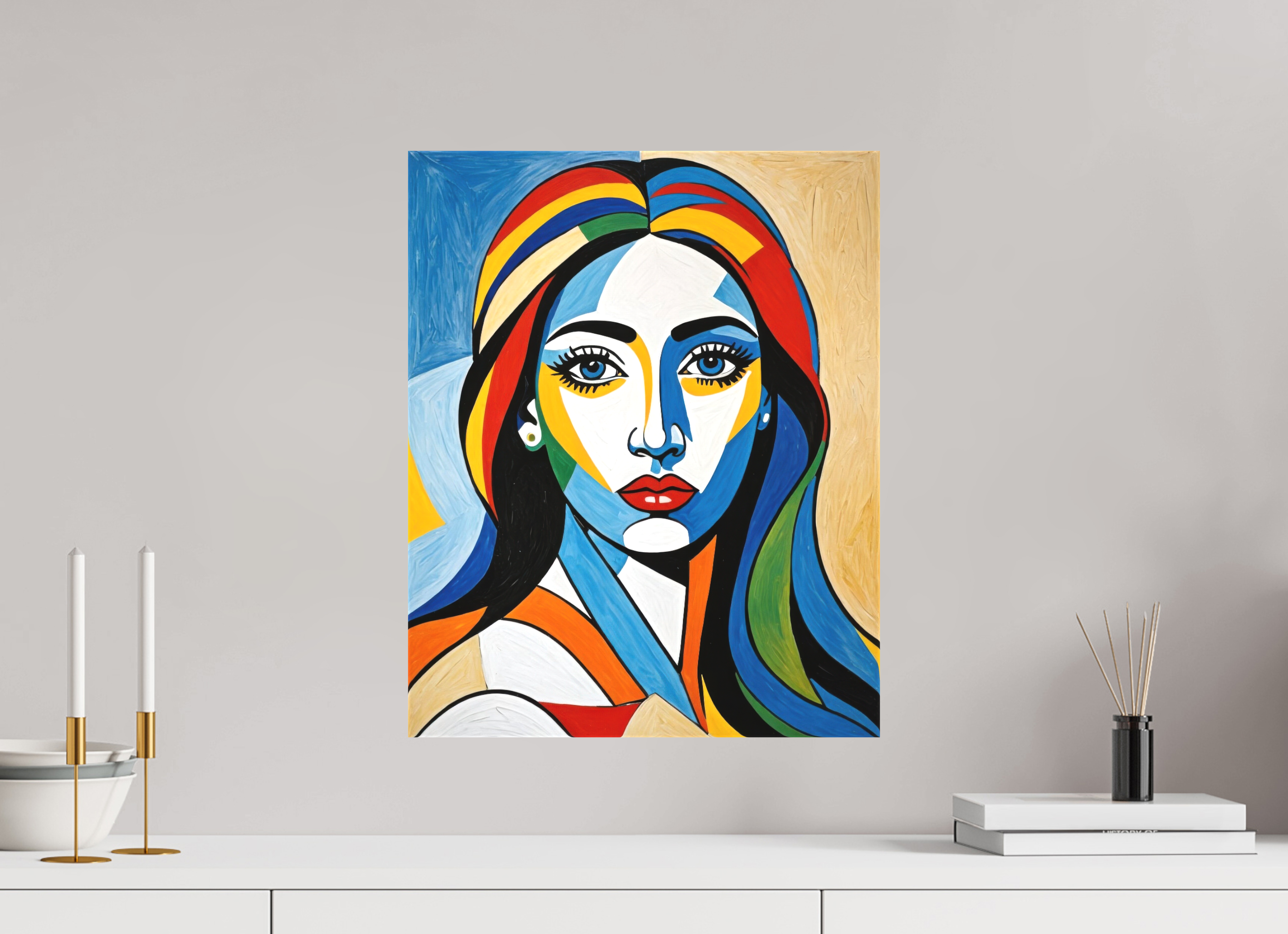 40 x 50 cm, Canva matt The Icon