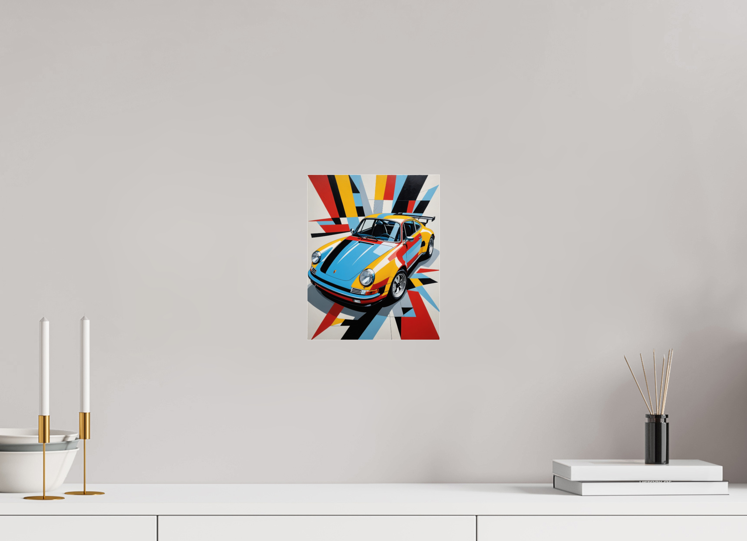 20 x 25 cm, Photo Print Under Acrylic Glass Aurora Hollow