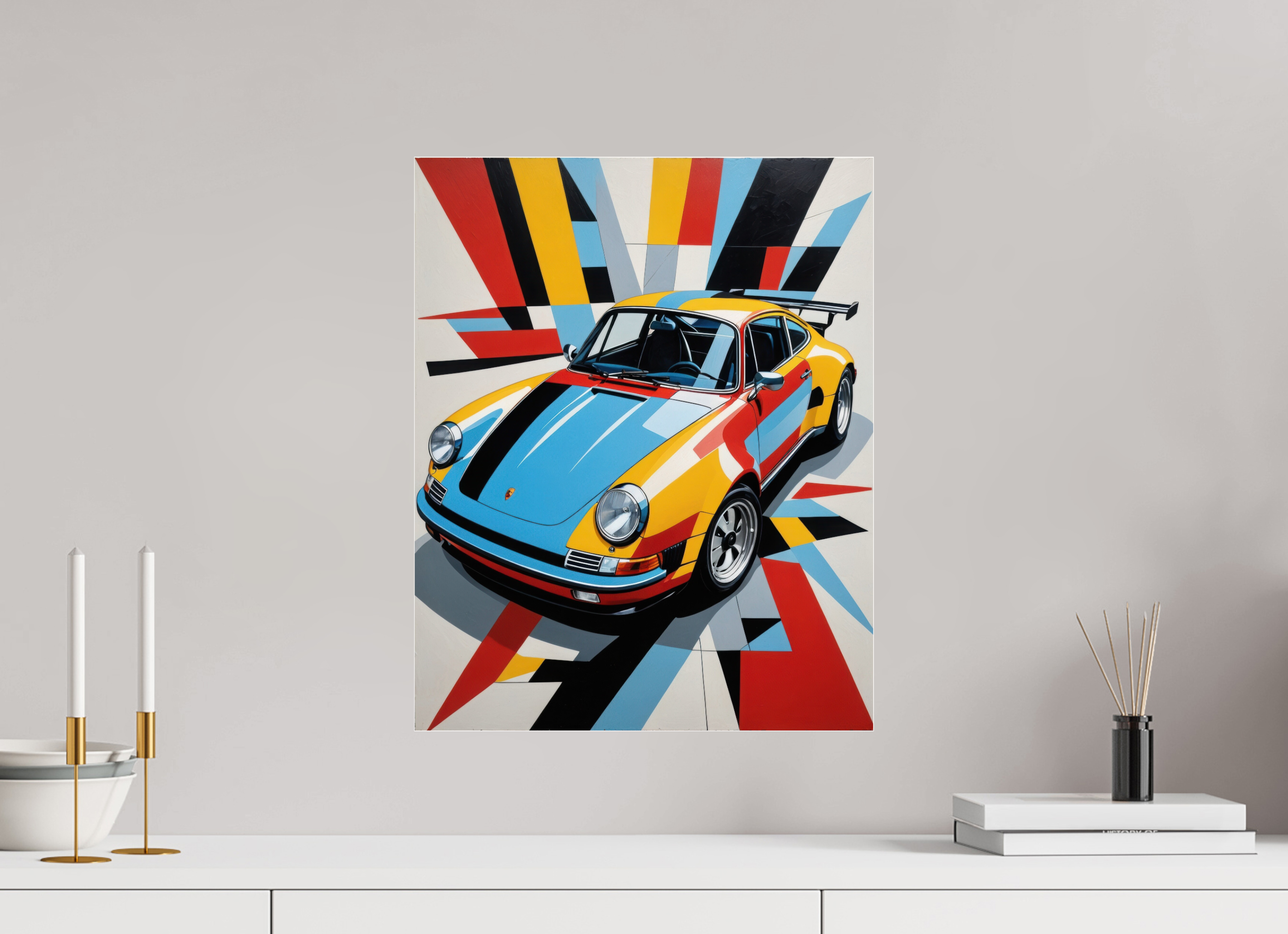 40 x 50 cm, Photo Print Under Acrylic Glass Aurora Hollow