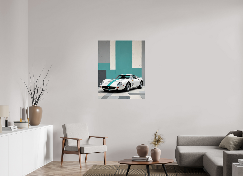 80 x 100,1 cm, Photo Print Under Acrylic Glass Pulse of Steel