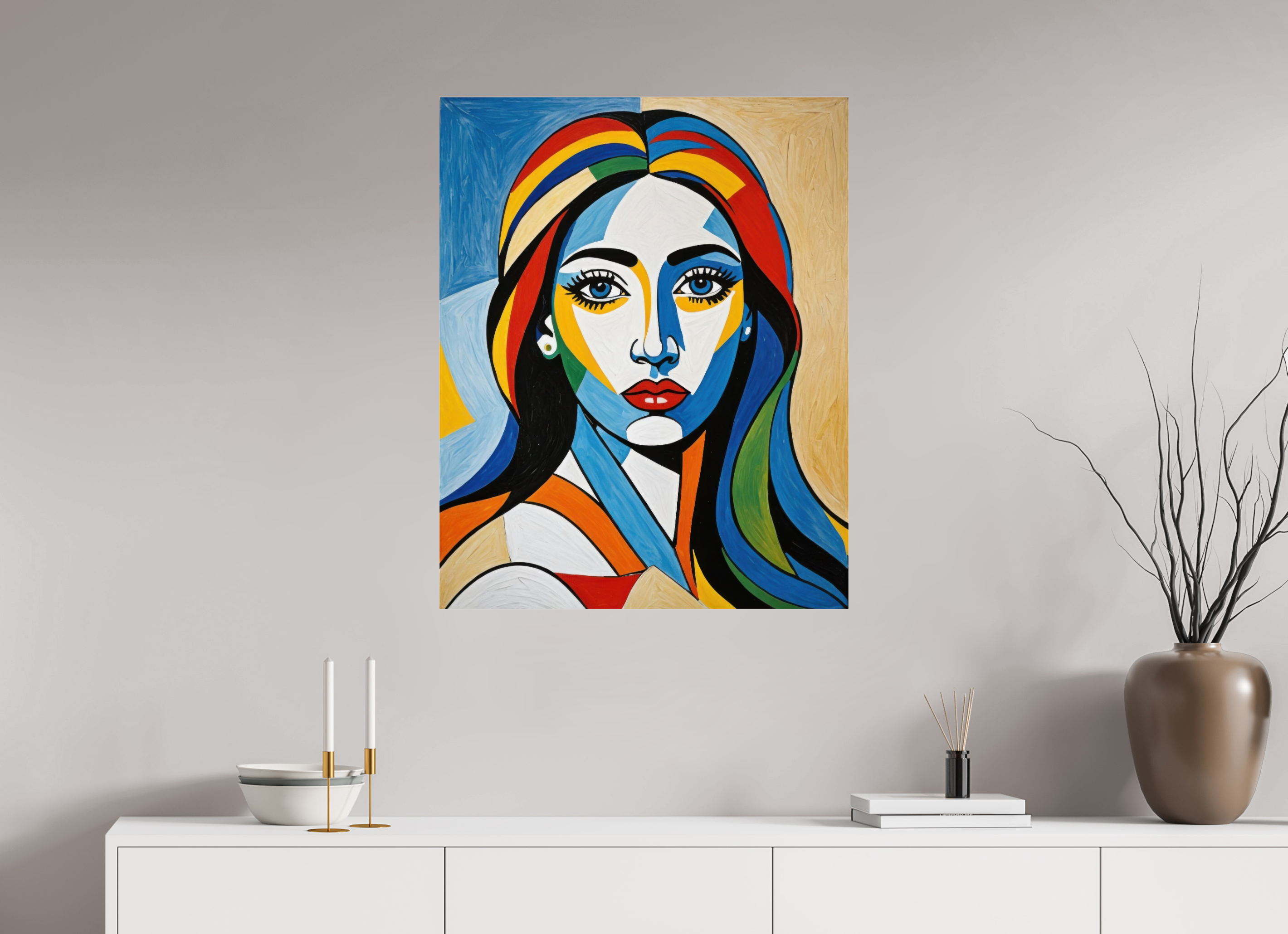 70 x 87,6 cm, Photo Print Under Acrylic Glass The Icon on acrylglass