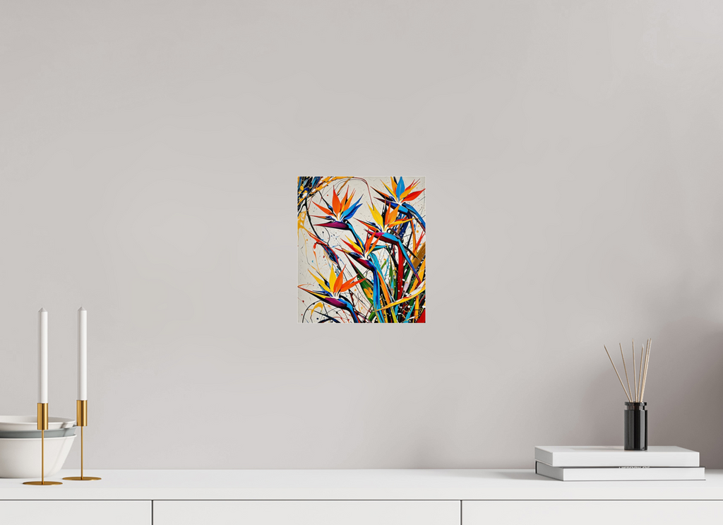 20 x 22,9 cm, Photo Print Under Acrylic Glass Flowers if Life